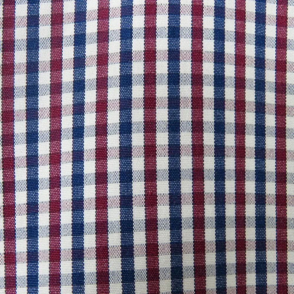 J. Crew Thompson 80's 2 Ply Red Blue Plaid Long Sleeve Button Down Shirt Medium